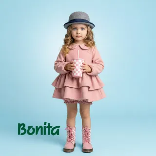 【Bonita 葆倪】日本進口/兒童/圓頂小呢帽/699-4863