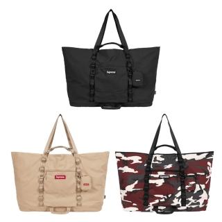 【SUPREME】26SS X-Large 托特包 黑/紅迷彩/卡其 SS26B3