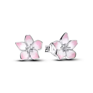 【Pandora 潘多拉】綻放春櫻耳環