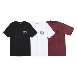 【STUSSY】DSM x Stussy Stock Los Angeles Tee 黑、白、酒紅 短袖 3903993