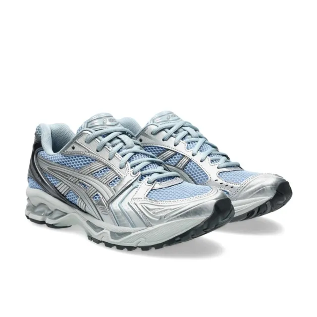 asics 亞瑟士】Gel-Kayano 14 灰藍輕量透氣緩震運動鞋男女鞋1203A537