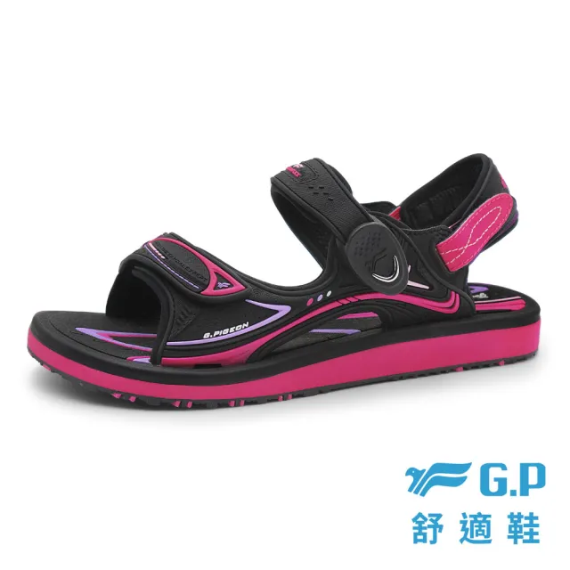 【G.P】女款高彈力舒適磁扣兩用涼拖鞋G6371W(SIZE:36-39 共三色)
