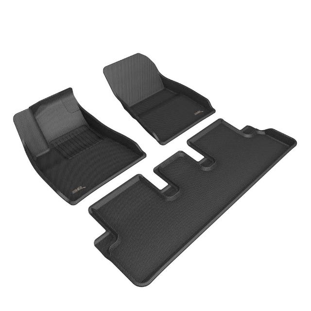 【3D】卡固立體汽車踏墊適用於 Tesla Model 3 2023-2026(煥新版)