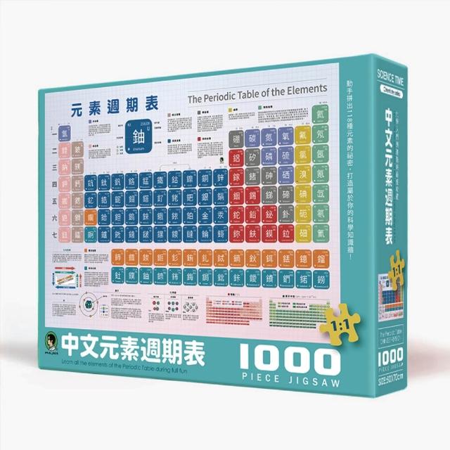 【Mr.sci 賽先生科學】繁體中文化學元素表拼圖