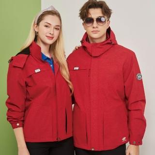 【Londa POLO】防水透濕保暖外套-帽子可拆(P248701)紅色