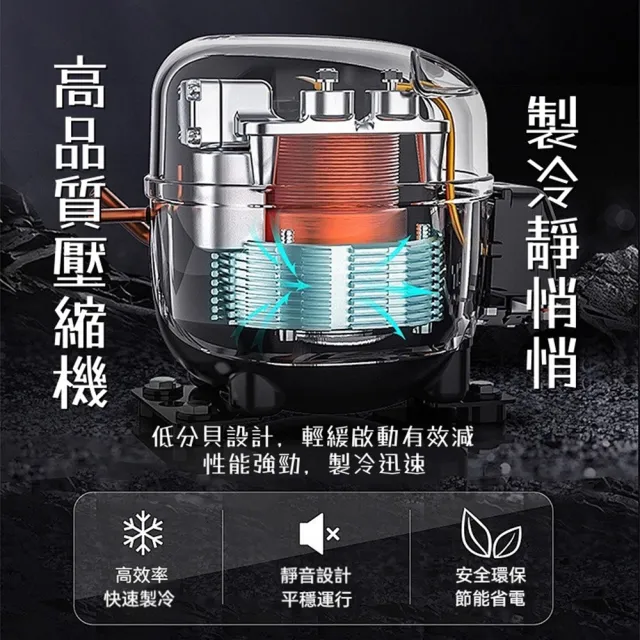 悅步 110V冷藏櫃 冰箱 BC-202L 冰吧冷藏櫃 單門透明冰箱 冷藏保鮮櫃