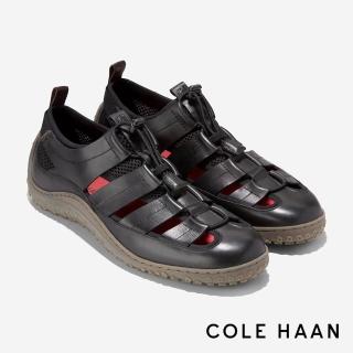 【Cole Haan】ZEROGRAND TIDETREK FISHERMAN 漁夫涼鞋 男款一般楦 黑/卡其(C41910)
