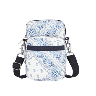 【Lesportsac】輕量材質 迷你手機斜背包 (1301 微風織語)