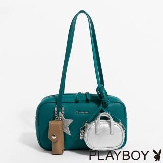 【PLAYBOY】肩背包 Sophisticated系列 - 綠色