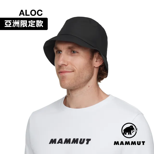 【Mammut 長毛象】Utility Gore-Tex Hat AF 日系GTX防風防水漁夫帽 黑色 #1191-02150
