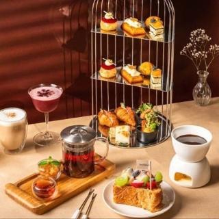 【新板希爾頓酒店】大堂酒吧-SociAbility逸廊2人下午茶套餐券(假日不加價)