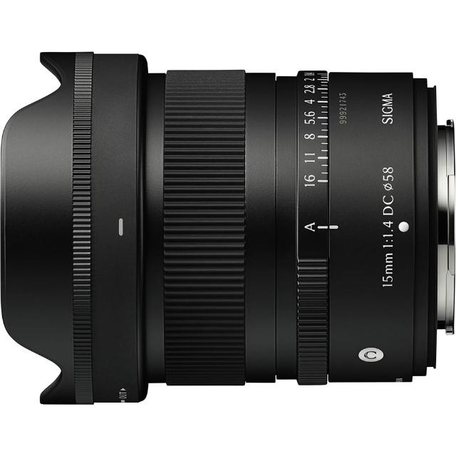 【Sigma】15mm F1.4 DC Contemporary for FUJIFILM 富士接環 (公司貨) 廣角定焦鏡頭 APS-C 無反微單眼鏡頭