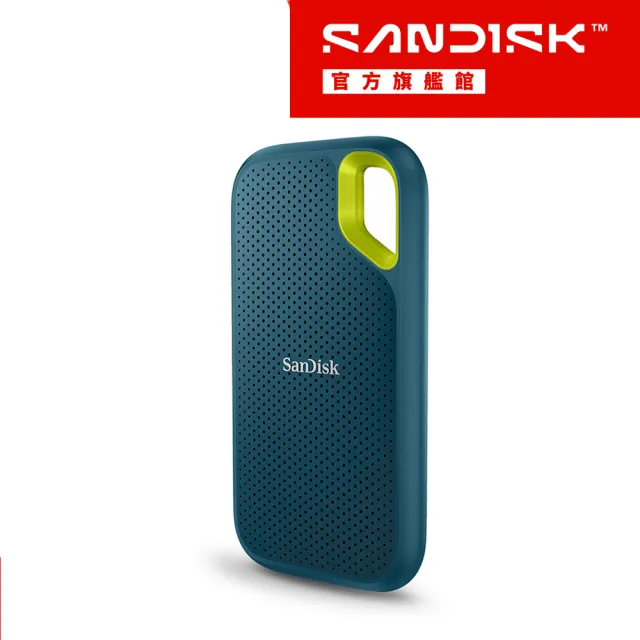 【SanDisk 晟碟】E61 1TB 行動固態硬碟(夜幕綠/SDSSDE61-1T00-G25M/讀寫速度高達1050MB/s/1000MB/s)