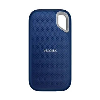 【SanDisk 晟碟】E61 2TB 行動固態硬碟(寶藍/SDSSDE61-2T00-RR25/讀寫速度高達1050MB/s/1000MB/s)