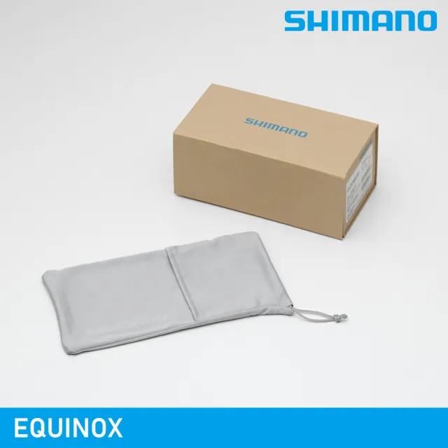 SHIMANO EQUINOX 太陽眼鏡｜霧面白 / RD+透明鏡片 / 城市綠洲 UV400 自行車眼鏡 墨鏡