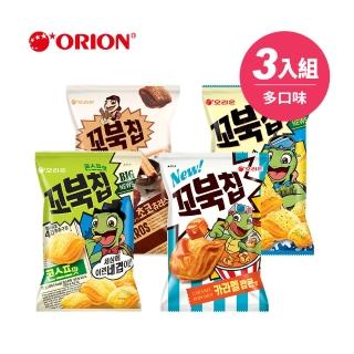 【好麗友】烏龜餅X3包(巧克力／焦糖爆米花中秋)