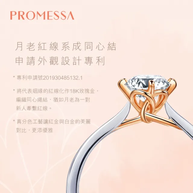 【PROMESSA】GIA 30分 18K金 同心系列 鑽石戒指 / 求婚戒
