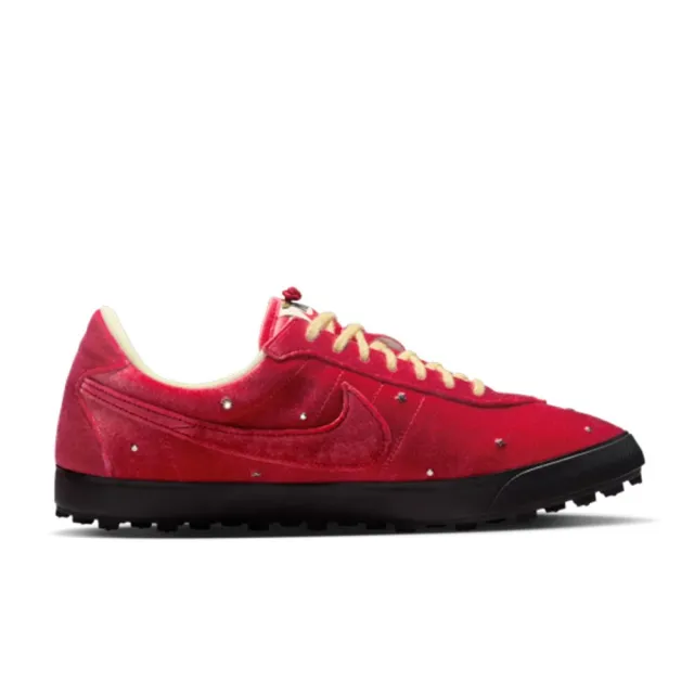 【NIKE 耐吉】Astro Grabber 紅天鵝絨 鉚釘 足球鞋 休閒鞋 運動鞋 男鞋 IM7747-660