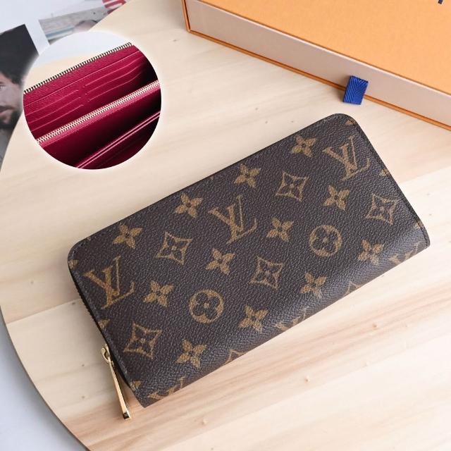 【Louis Vuitton 路易威登】LV M41895 ZIPPY 新版經典花紋拉鍊發財零錢長夾(現貨)