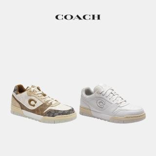 【COACH】蔻馳官方直營 SOHO男士混合經典Logo運動鞋 休閒鞋 布鞋-多色任選(CCN55/CCN57)