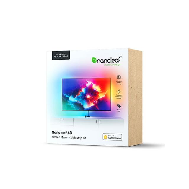 【nanoleaf】4D 電視螢幕同步氛圍燈組 4.3M(RGB LED 65吋 音樂 氣氛燈 LED燈 螢幕 電視 燈帶 燈條 壁燈)