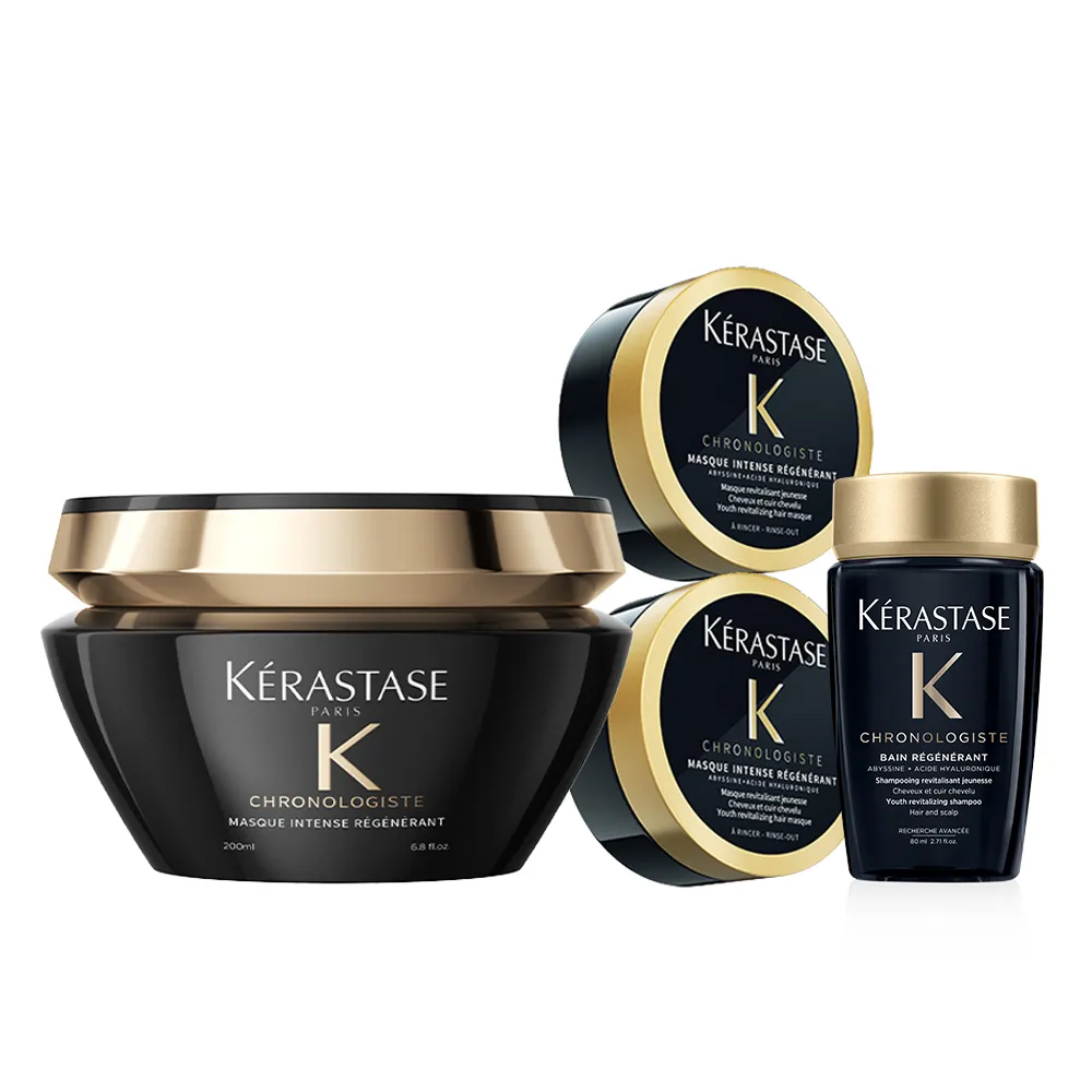 【KERASTASE 巴黎卡詩】黑鑽極萃逆時髮膜200ml(卡詩髮膜/護髮/修護)