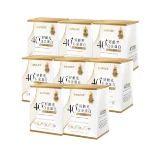 【EatBLISS 益比喜】好齡光白金蛋白8盒組(10包/盒 優蛋白幫助肌肉生長)