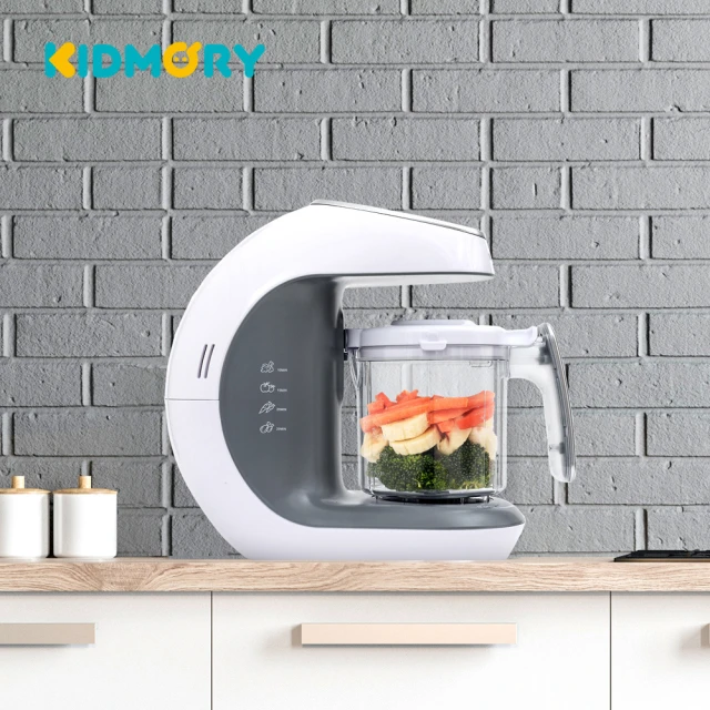 【KIDMORY】觸控式食物調理機-寶寶調理機 KM-352(副食品調理機/生日禮/新生兒禮/彌月禮/滿月禮/周歲禮)