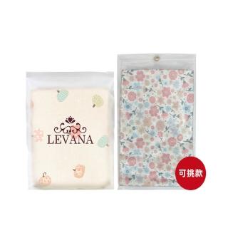 【LEVANA】雙層紗嬰兒床透氣床包＋美國純棉床包
