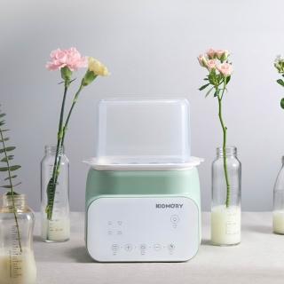 【KIDMORY】四合一智能溫奶器-2色可選(溫奶器 調乳器 恆溫調乳 解凍 滴雞精 臨時消毒鍋KM-356)