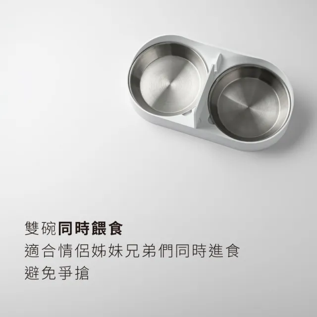 【grantclassic】餵不停 LuxNourish 貓狗自動餵食器 雙食盤配件 (官方直營)