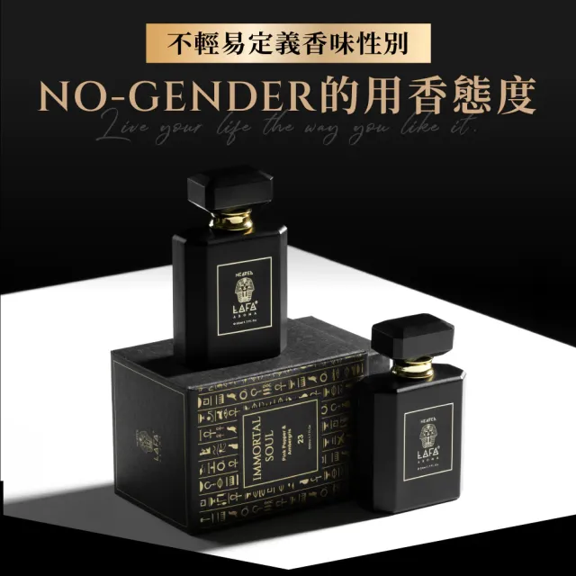 【LAFA天堂費洛香】中性香水(07神獸阿努比/23永生法老魂/29金字塔戀人/63生命馥之鑰)