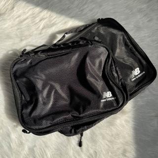【NEW BALANCE】New Balance 旅行必備 旅行壓縮袋 旅行收納包 收納袋 旅行包 兩入組