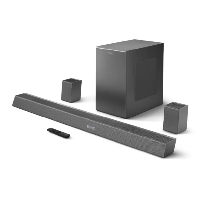 【Philips 飛利浦】5.1.2聲道 無線重低音家庭劇院/聲霸 momo獨家限定價(TAB8967)