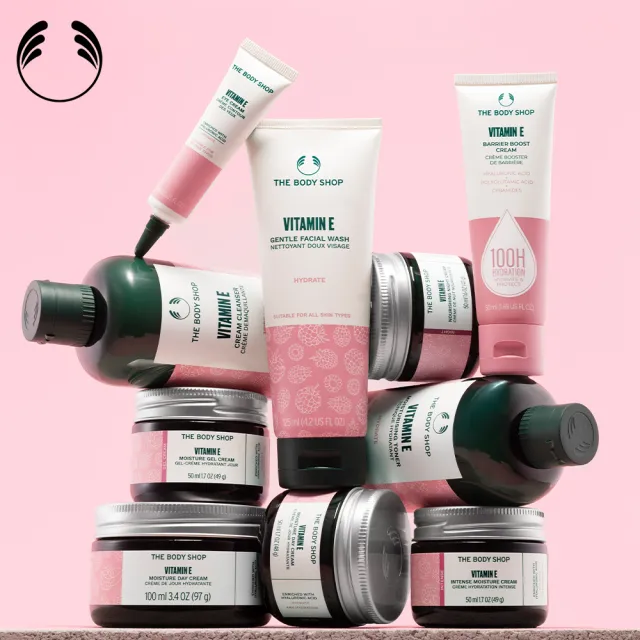 【THE BODY SHOP 美體小舖】維他命E保水修護霜-50ML(面霜/保水/保濕)