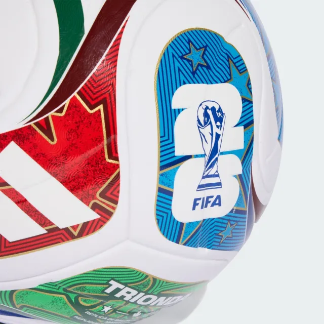 【adidas 愛迪達】FIFA 世界盃 TRIONDA 聯賽專用球  足球 男/女 JD8030