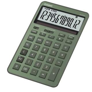 【CASIO 卡西歐】12位元閃耀時尚桌上型曜石計算機-森林綠(JW-200DQ-GN)