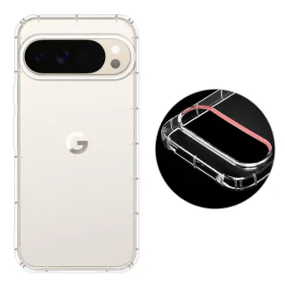 【RedMoon】Google Pixel 10 Pro XL/Pixel10/Pixel10Pro/Pixel10a 5G 防摔透明TPU手機軟殼 鏡頭孔增高版