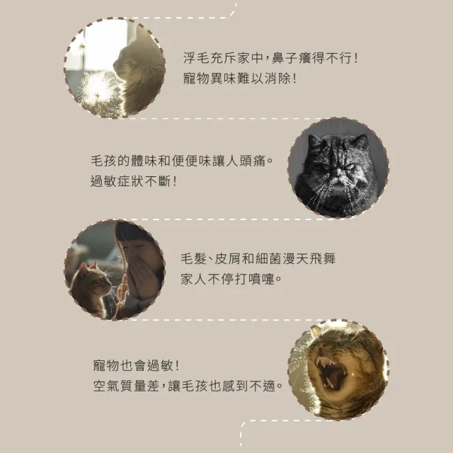 【grantclassic】吸不停 LuxAir 智能寵物清淨機 HEPA H13 濾網 單入組(官方直營 清淨機濾網)