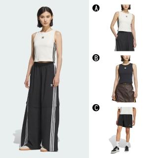 【adidas 愛迪達】運動背心 運動短褲 延續款 3S PAD TANK 男女 A-KB6418 B-KB6417 C-KB5684