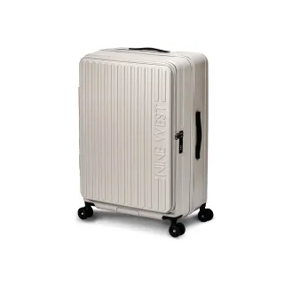 【NINE WEST】變輪箱系列 前開式 20吋行李箱 快拆輪設計 可加大 登機箱 旅行箱 (米色) NW32910