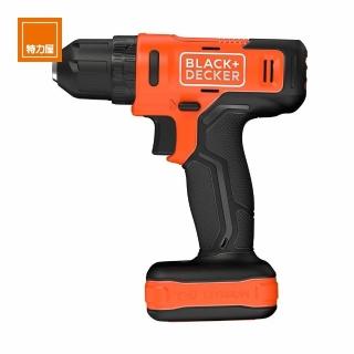 【特力屋】BLACK+DECKER 12V震動電鑽起子機120件套裝組