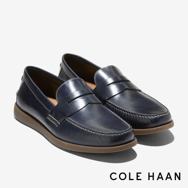 【Cole Haan】PREMIUM OUTDR CSL PENNY LOAFERS 便士樂福鞋 男款一般楦 深海藍(C41157)