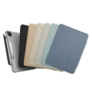 【MAGEASY】iPad Pro/Air 11吋 FACET 全方位支架透明背蓋保護套(支援最新2026 iPad Air 11吋 (M4))
