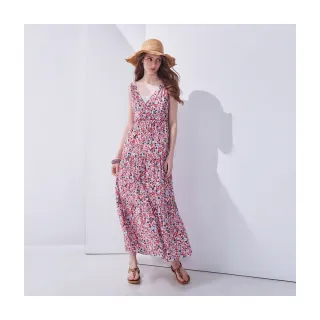 【Le Polka】浪漫碎花蛋糕洋裝-女