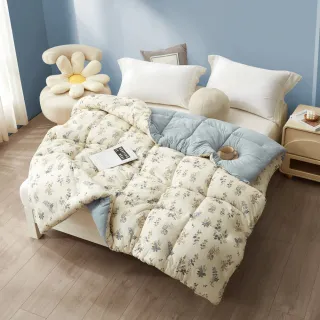 【MIT iLook】韓系石墨烯保暖豆豆絨雲朵舒眠可水洗棉被2.3kg(180x210公分 多色選 棉被 冬被 MO獨家)