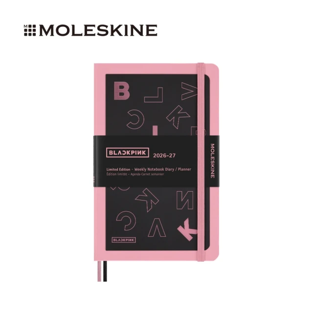 讓偶像陪伴你的每一天：MOLESKINE x BLACKPINK 限量 18 個月手帳 —— 專為 BLINK 打造的質感記錄工具