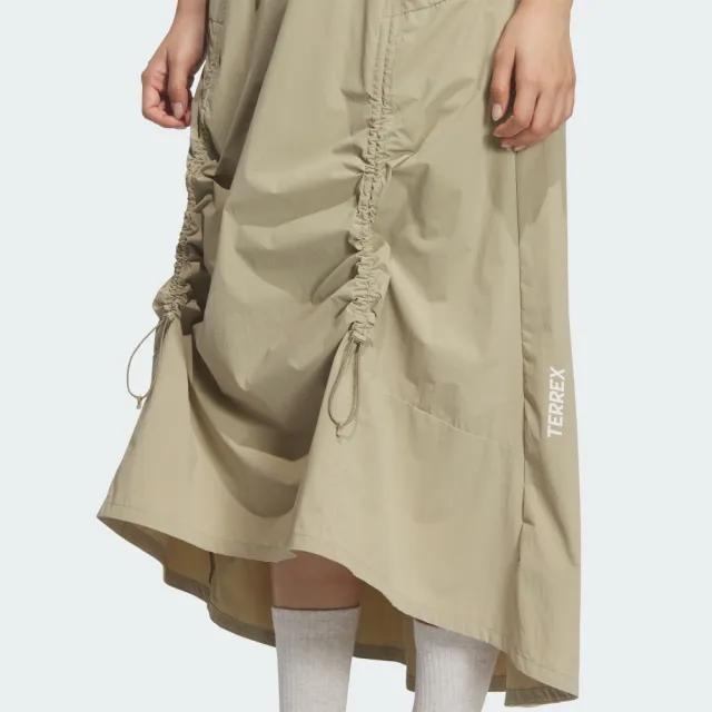 【adidas 愛迪達】運動 休閒 長裙 女裙 XPL W CC SKIRT (KD4417)