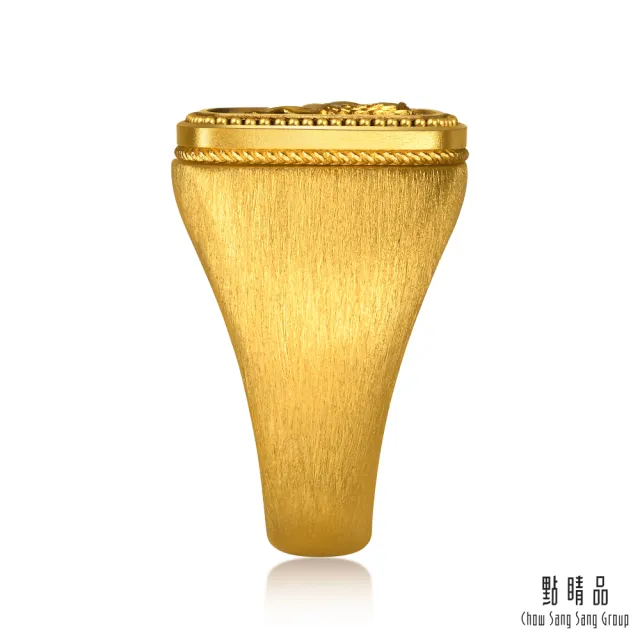 【點睛品】飛馬翱翔 黃金戒指_計價黃金(港圍19)