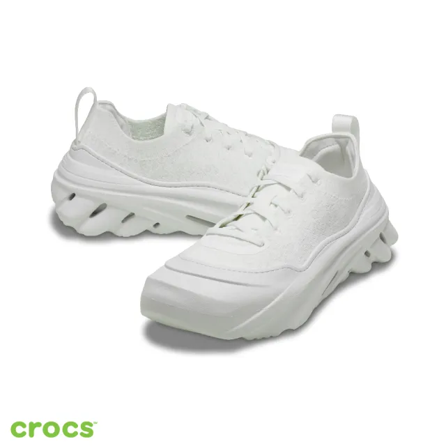 【Crocs】中性鞋 Echo Surge 波波光束運動鞋 黑色(210079-060)